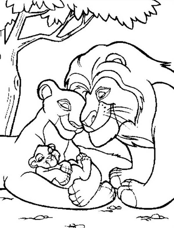 Disegno da colorare: Il Re Leone (Film animati) #74004 - Pagine da Colorare Stampabili Gratuite
