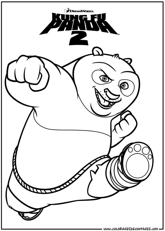 Disegno da colorare: kung fu panda (Film animati) #73459 - Pagine da Colorare Stampabili Gratuite