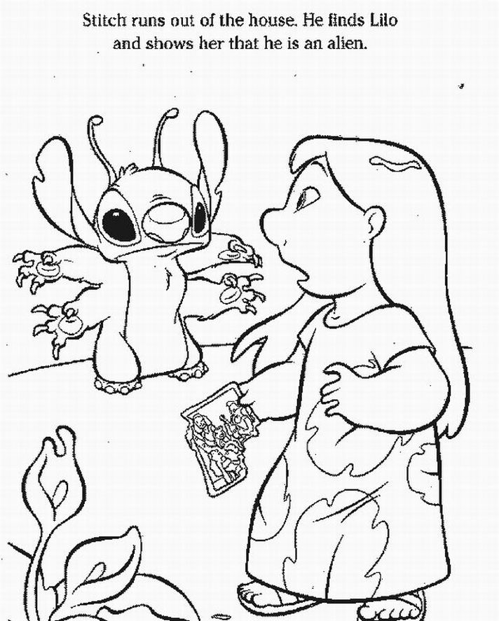 Disegno da colorare: Lillo & Stitch (Film animati) #44911 - Pagine da Colorare Stampabili Gratuite