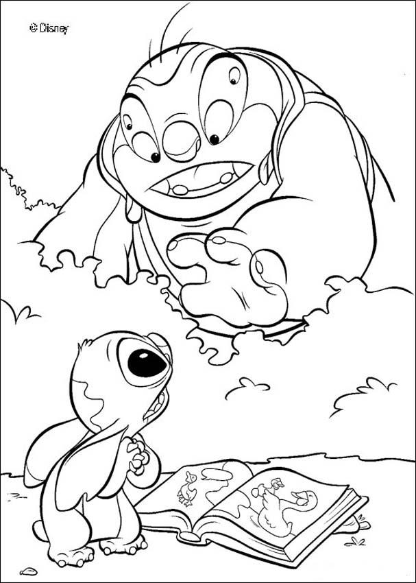 Disegno da colorare: Lillo & Stitch (Film animati) #44925 - Pagine da Colorare Stampabili Gratuite