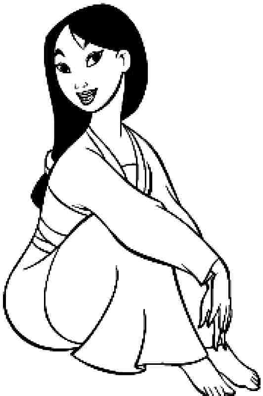 Disegno da colorare: Mulan (Film animati) #133629 - Pagine da Colorare Stampabili Gratuite