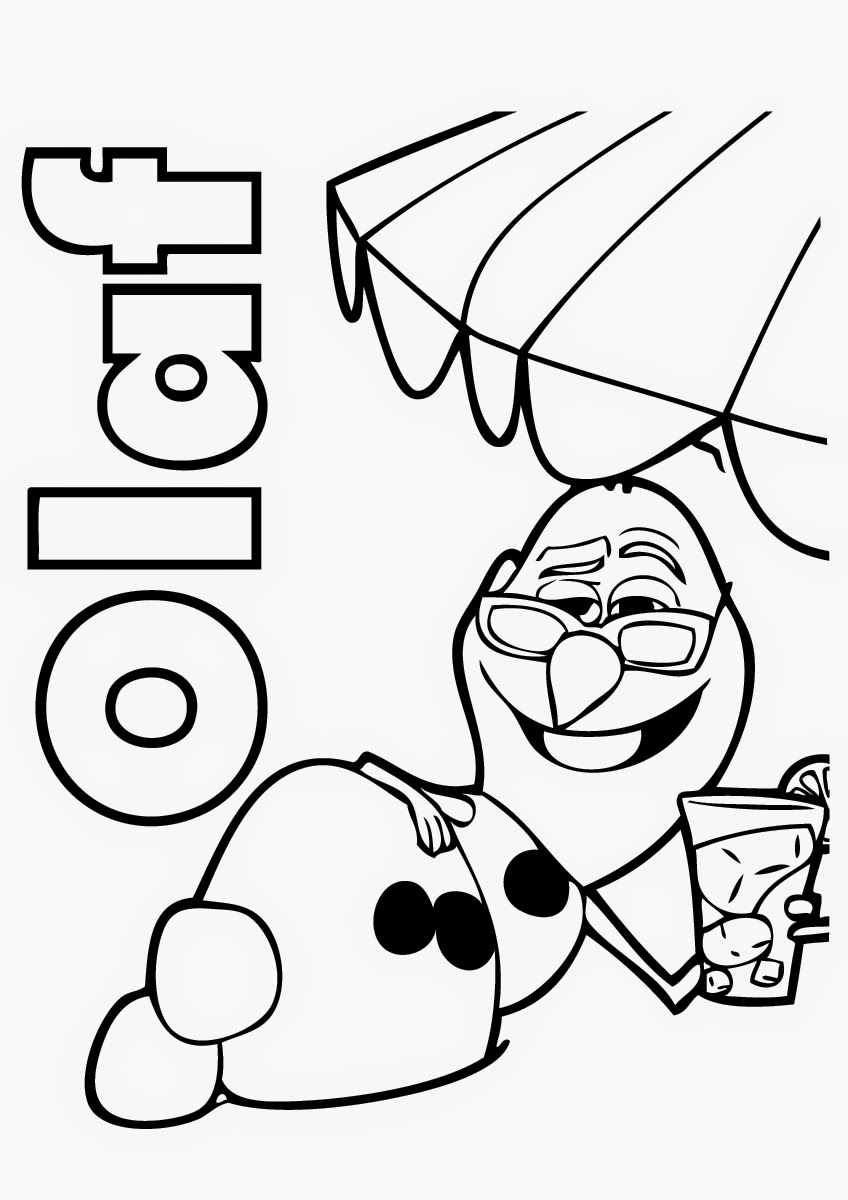 Disegno da colorare: Olaf (Film animati) #170209 - Pagine da Colorare Stampabili Gratuite