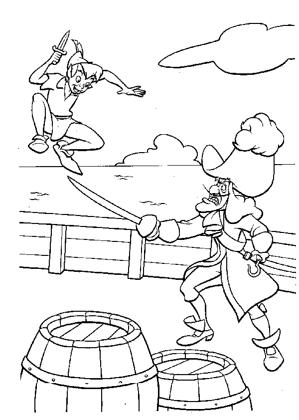 Disegno da colorare: Peter Pan (Film animati) #128866 - Pagine da Colorare Stampabili Gratuite