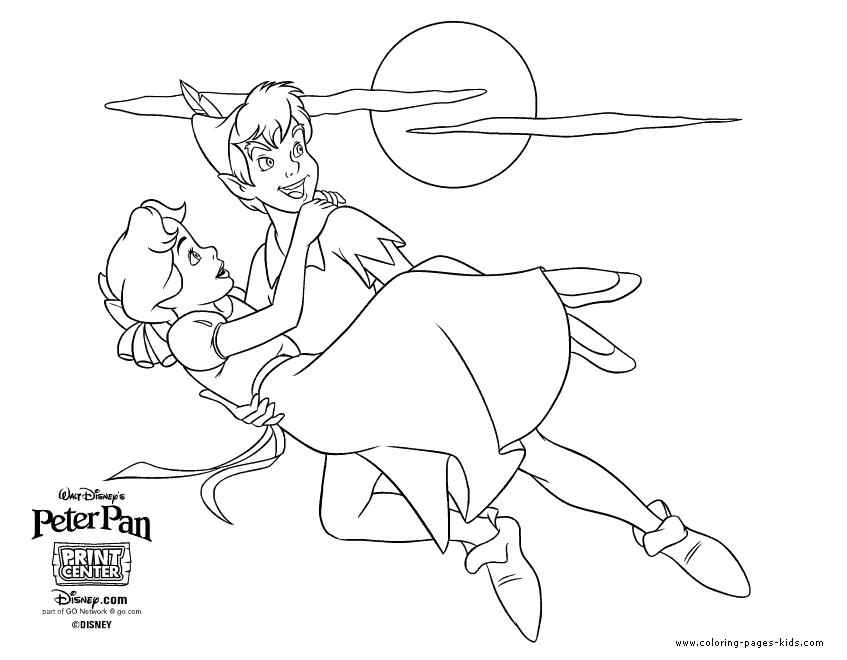 Disegno da colorare: Peter Pan (Film animati) #128915 - Pagine da Colorare Stampabili Gratuite