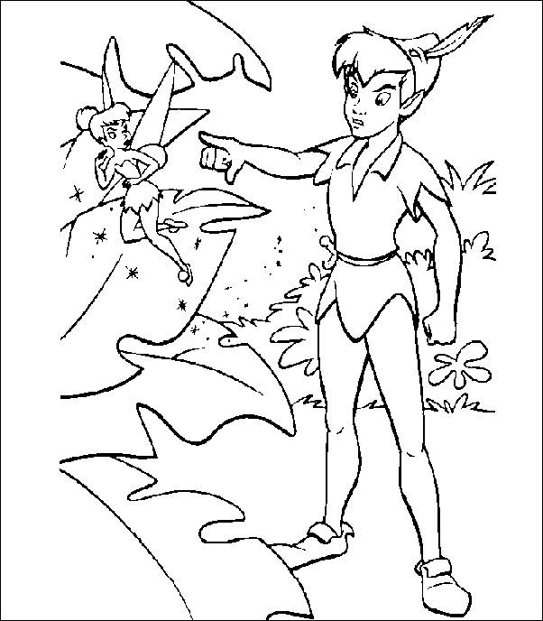 Disegno da colorare: Peter Pan (Film animati) #128961 - Pagine da Colorare Stampabili Gratuite
