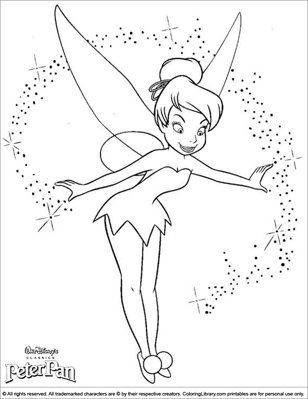 Disegno da colorare: Peter Pan (Film animati) #129000 - Pagine da Colorare Stampabili Gratuite