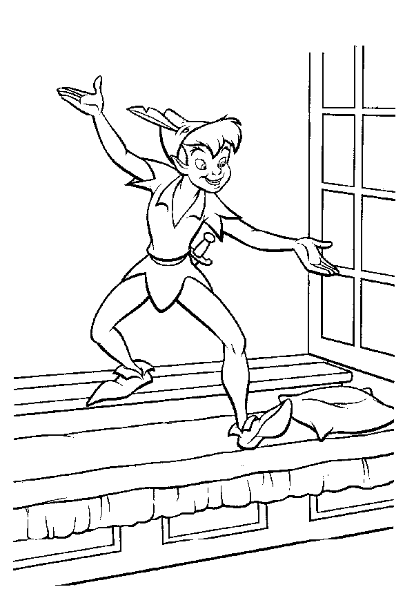 Disegno da colorare: Peter Pan (Film animati) #129099 - Pagine da Colorare Stampabili Gratuite