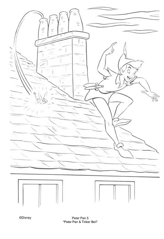 Disegno da colorare: Peter Pan (Film animati) #129108 - Pagine da Colorare Stampabili Gratuite