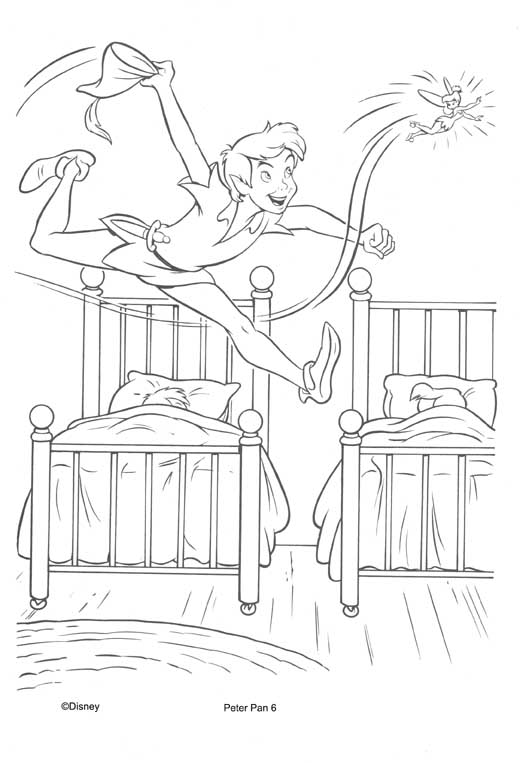 Disegno da colorare: Peter Pan (Film animati) #129153 - Pagine da Colorare Stampabili Gratuite