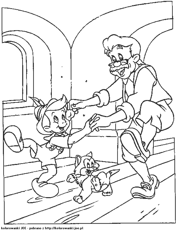 Disegno da colorare: Pinocchio (Film animati) #132244 - Pagine da Colorare Stampabili Gratuite