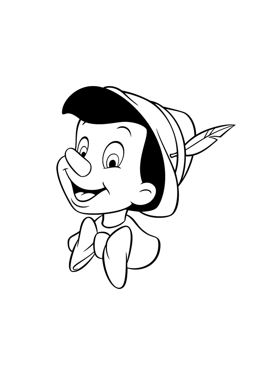 Disegno da colorare: Pinocchio (Film animati) #132264 - Pagine da Colorare Stampabili Gratuite