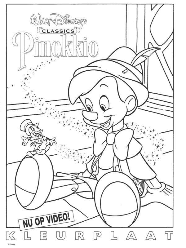 Disegno da colorare: Pinocchio (Film animati) #132279 - Pagine da Colorare Stampabili Gratuite