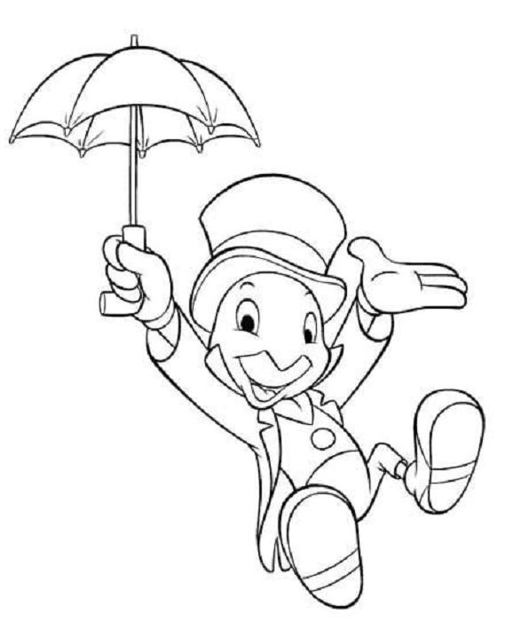 Disegno da colorare: Pinocchio (Film animati) #132293 - Pagine da Colorare Stampabili Gratuite
