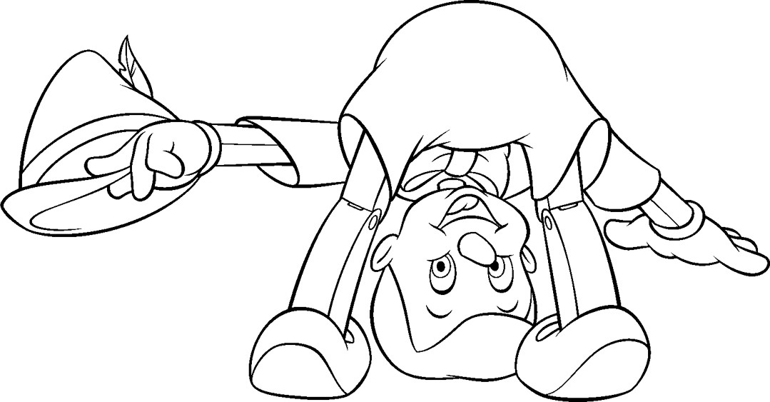 Disegno da colorare: Pinocchio (Film animati) #132306 - Pagine da Colorare Stampabili Gratuite