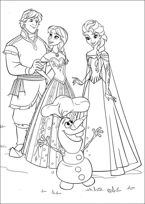 Disegno da colorare: Regina delle nevi (Film animati) #71661 - Pagine da Colorare Stampabili Gratuite