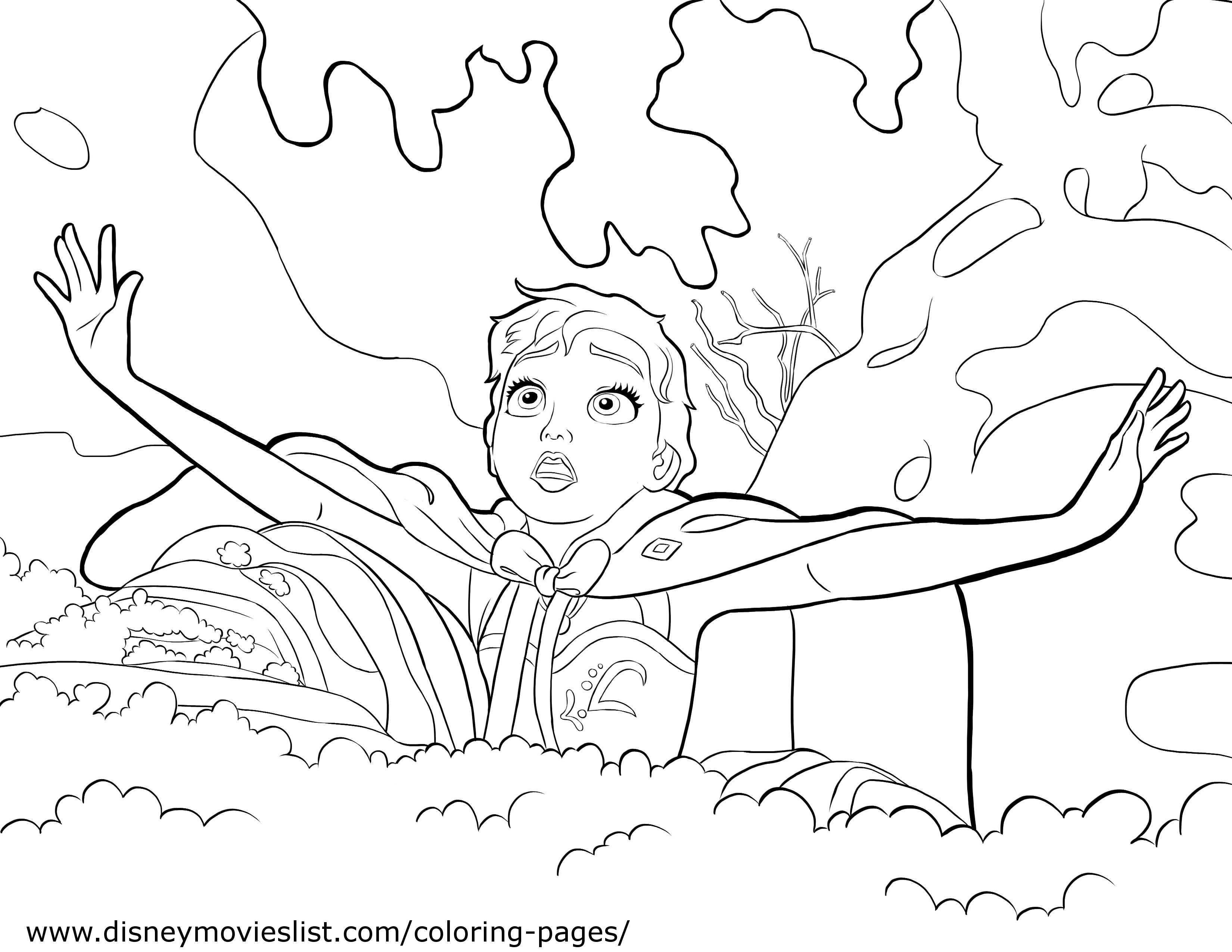 Disegno da colorare: Regina delle nevi (Film animati) #71690 - Pagine da Colorare Stampabili Gratuite