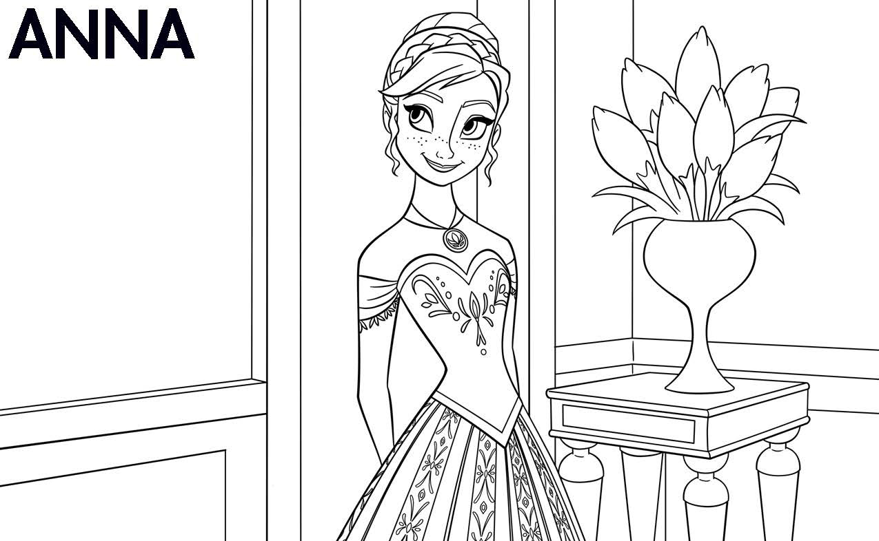 Disegno da colorare: Regina delle nevi (Film animati) #71700 - Pagine da Colorare Stampabili Gratuite