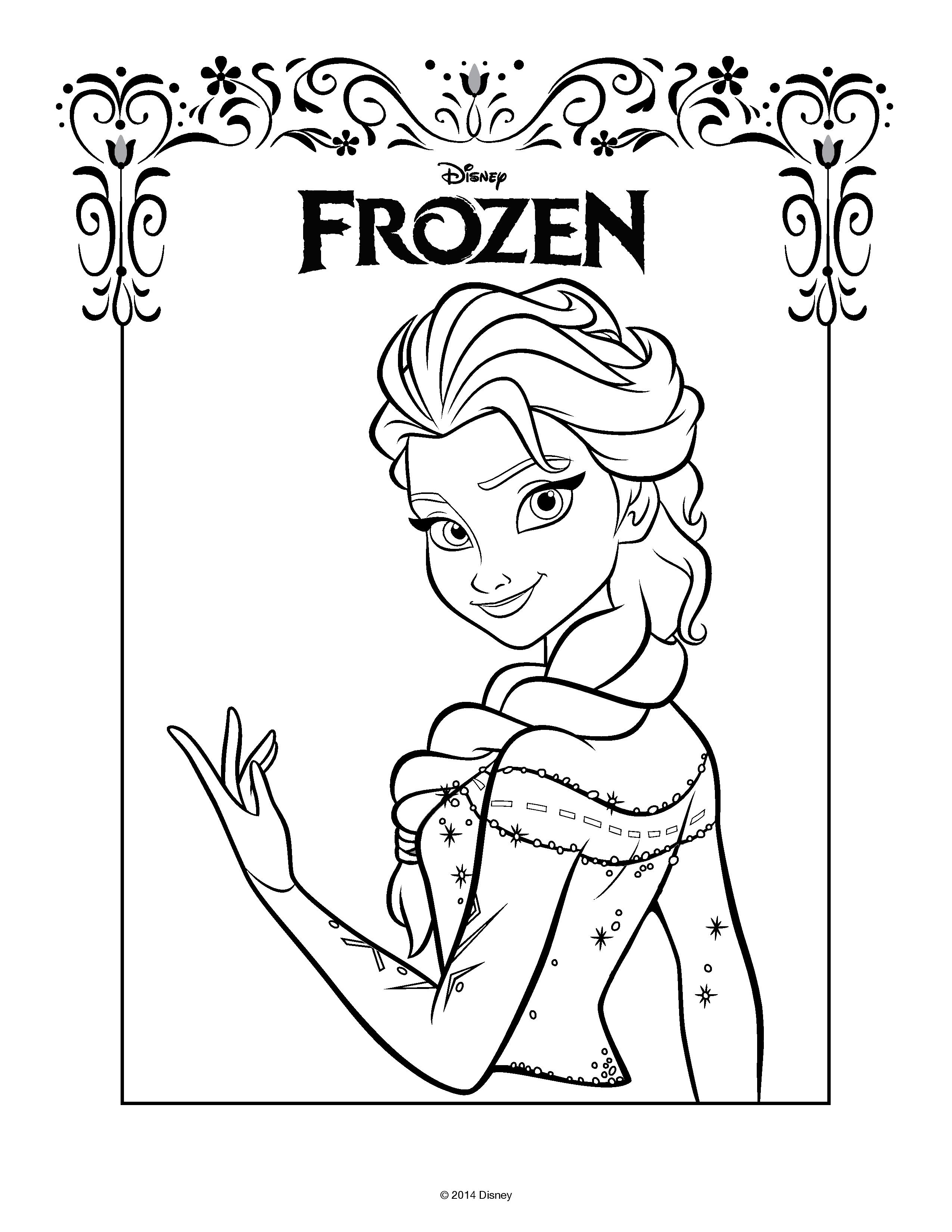 Disegno da colorare: Regina delle nevi (Film animati) #71707 - Pagine da Colorare Stampabili Gratuite