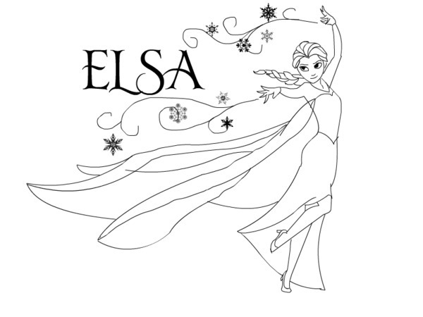 Disegno da colorare: Regina delle nevi (Film animati) #71768 - Pagine da Colorare Stampabili Gratuite