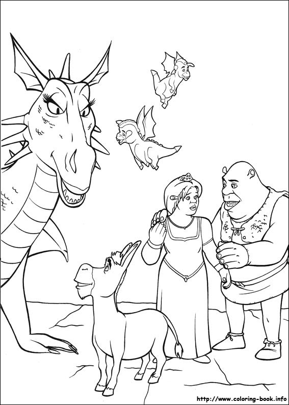 Disegno da colorare: shrek (Film animati) #115049 - Pagine da Colorare Stampabili Gratuite