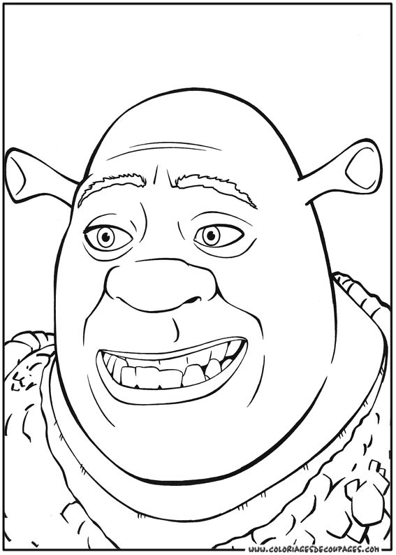 Disegno da colorare: shrek (Film animati) #115129 - Pagine da Colorare Stampabili Gratuite