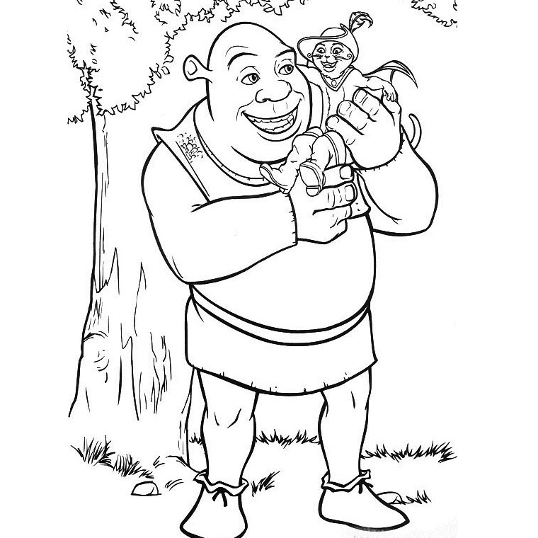 Disegno da colorare: shrek (Film animati) #115167 - Pagine da Colorare Stampabili Gratuite