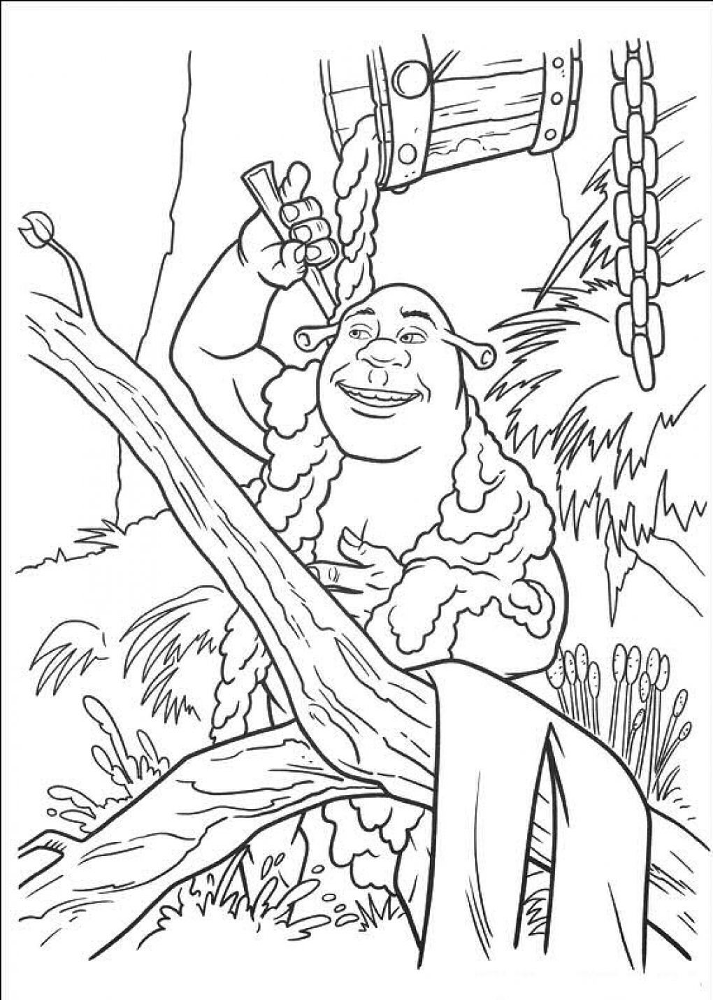 Disegno da colorare: shrek (Film animati) #115168 - Pagine da Colorare Stampabili Gratuite