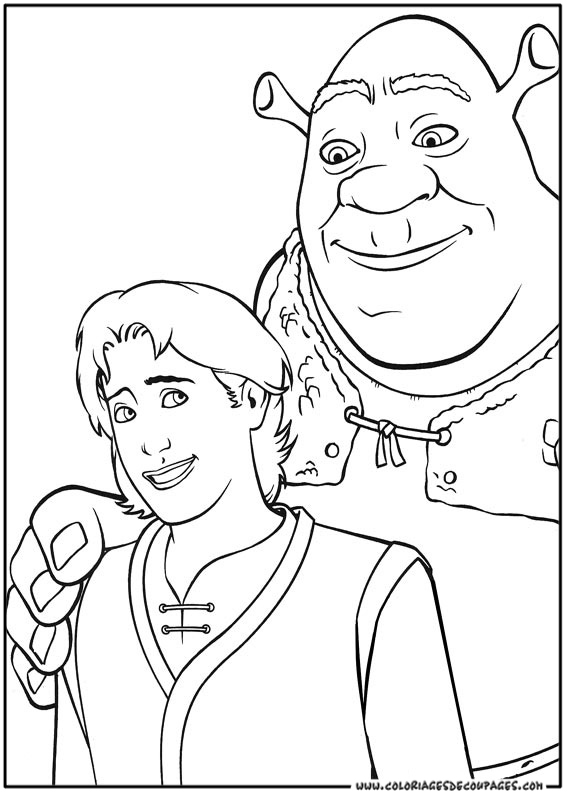 Disegno da colorare: shrek (Film animati) #115192 - Pagine da Colorare Stampabili Gratuite