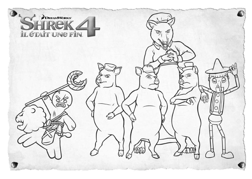 Disegno da colorare: shrek (Film animati) #115212 - Pagine da Colorare Stampabili Gratuite