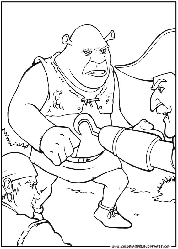 Disegno da colorare: shrek (Film animati) #115253 - Pagine da Colorare Stampabili Gratuite