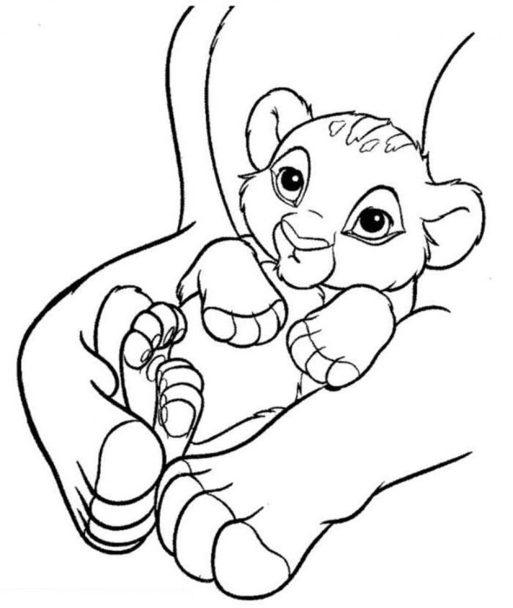 Disegno da colorare: Simba (Film animati) #169996 - Pagine da Colorare Stampabili Gratuite