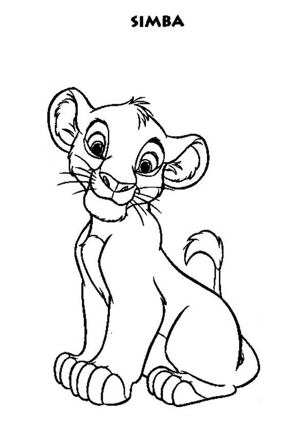 Disegno da colorare: Simba (Film animati) #169997 - Pagine da Colorare Stampabili Gratuite