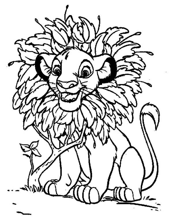 Disegno da colorare: Simba (Film animati) #170023 - Pagine da Colorare Stampabili Gratuite