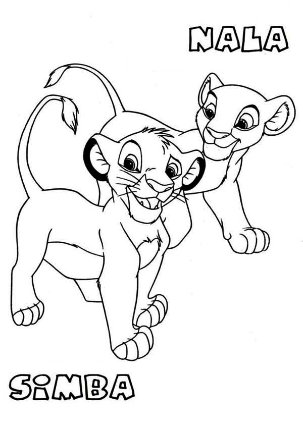 Disegno da colorare: Simba (Film animati) #170024 - Pagine da Colorare Stampabili Gratuite