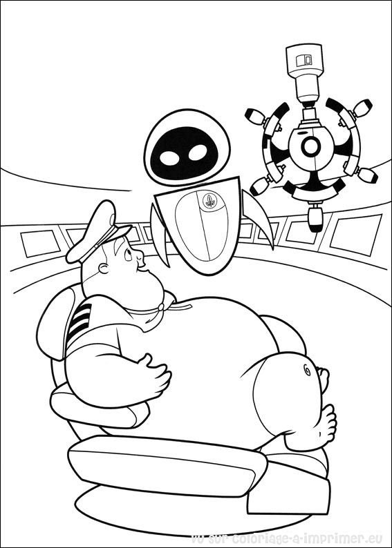 Disegno da colorare: Wall-E (Film animati) #132105 - Pagine da Colorare Stampabili Gratuite