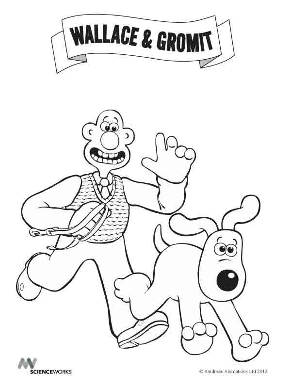 Disegno da colorare: Wallace e Gromit (Film animati) #133461 - Pagine da Colorare Stampabili Gratuite