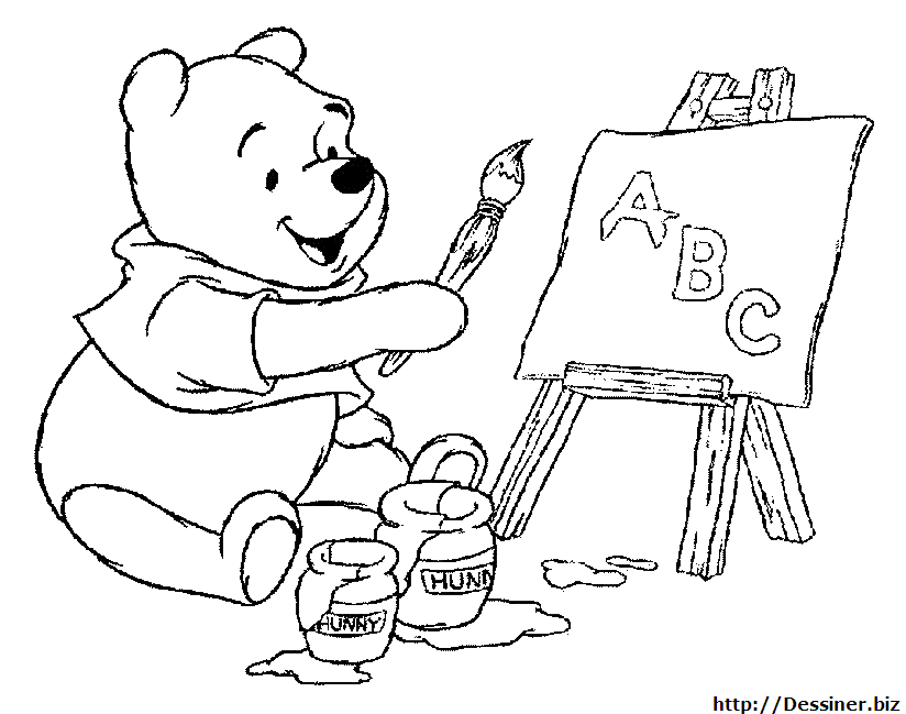 Disegno da colorare: Winnie the Pooh (Film animati) #28619 - Pagine da Colorare Stampabili Gratuite