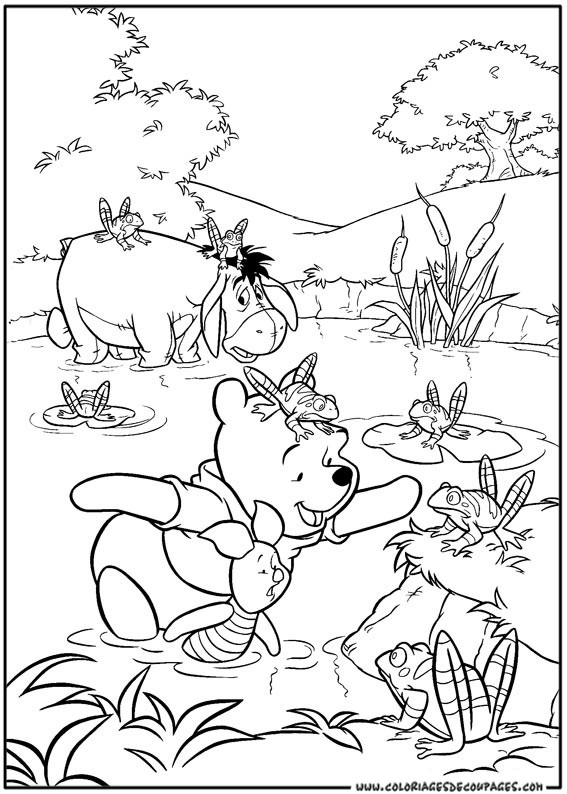 Disegno da colorare: Winnie the Pooh (Film animati) #28636 - Pagine da Colorare Stampabili Gratuite