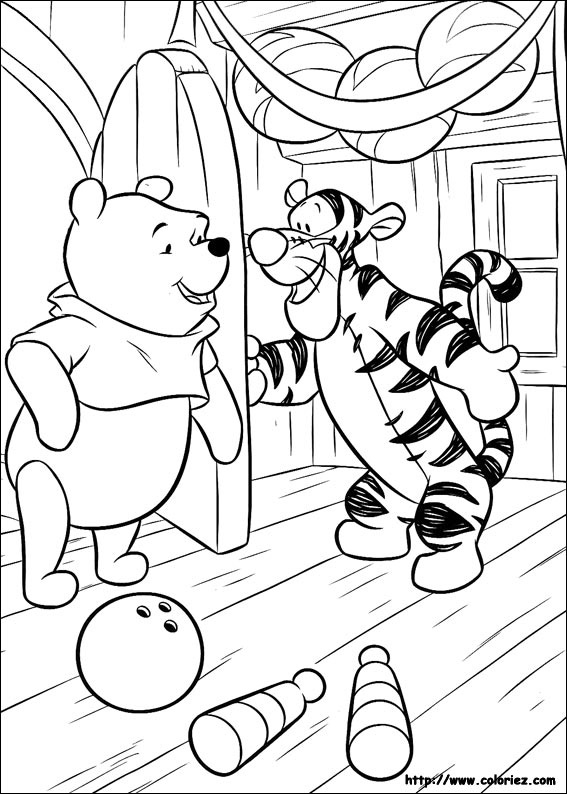 Disegno da colorare: Winnie the Pooh (Film animati) #28641 - Pagine da Colorare Stampabili Gratuite