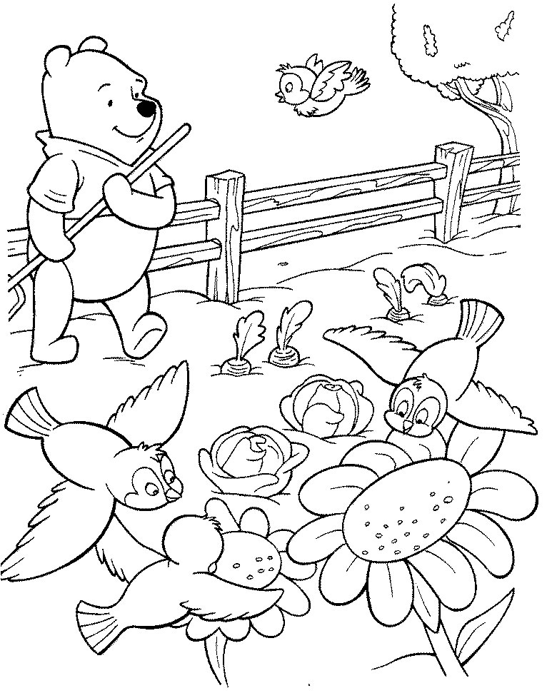 Disegno da colorare: Winnie the Pooh (Film animati) #28643 - Pagine da Colorare Stampabili Gratuite