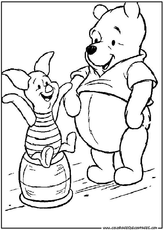 Disegno da colorare: Winnie the Pooh (Film animati) #28645 - Pagine da Colorare Stampabili Gratuite