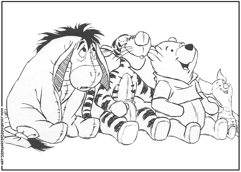 Disegno da colorare: Winnie the Pooh (Film animati) #28649 - Pagine da Colorare Stampabili Gratuite