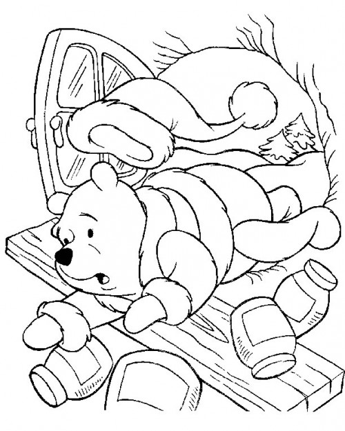 Disegno da colorare: Winnie the Pooh (Film animati) #28669 - Pagine da Colorare Stampabili Gratuite