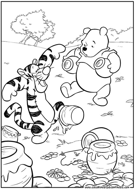 Disegno da colorare: Winnie the Pooh (Film animati) #28675 - Pagine da Colorare Stampabili Gratuite