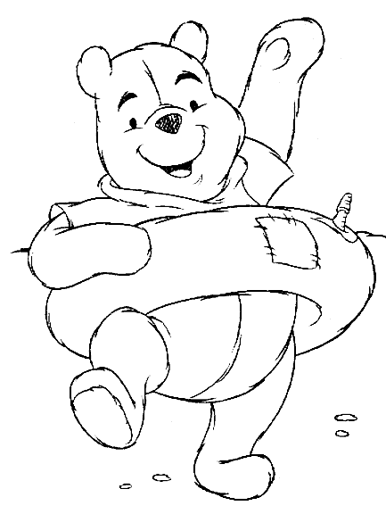 Disegno da colorare: Winnie the Pooh (Film animati) #28677 - Pagine da Colorare Stampabili Gratuite