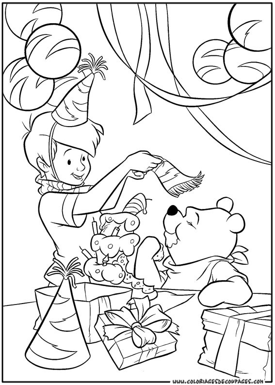 Disegno da colorare: Winnie the Pooh (Film animati) #28678 - Pagine da Colorare Stampabili Gratuite