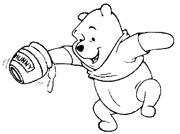 Disegno da colorare: Winnie the Pooh (Film animati) #28687 - Pagine da Colorare Stampabili Gratuite