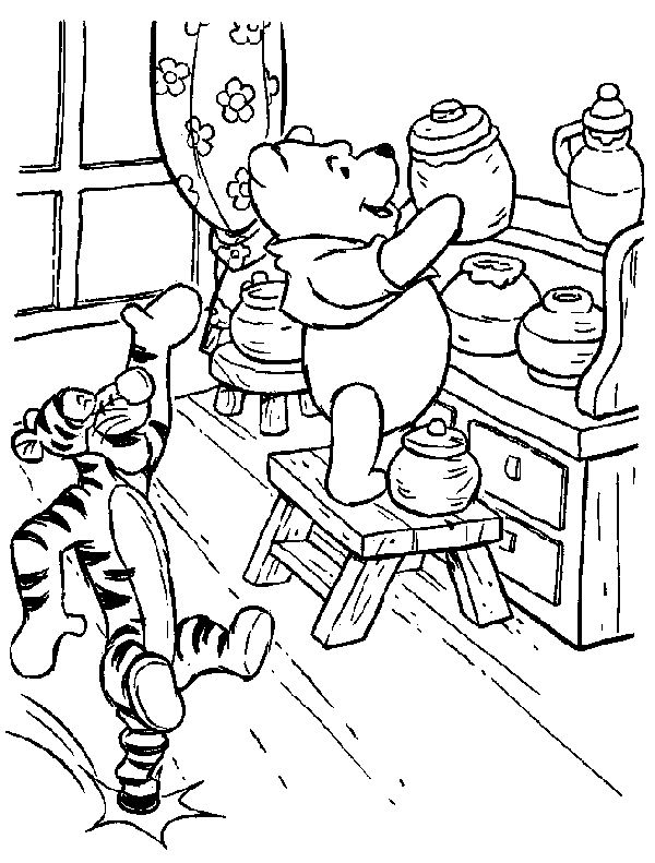 Disegno da colorare: Winnie the Pooh (Film animati) #28694 - Pagine da Colorare Stampabili Gratuite