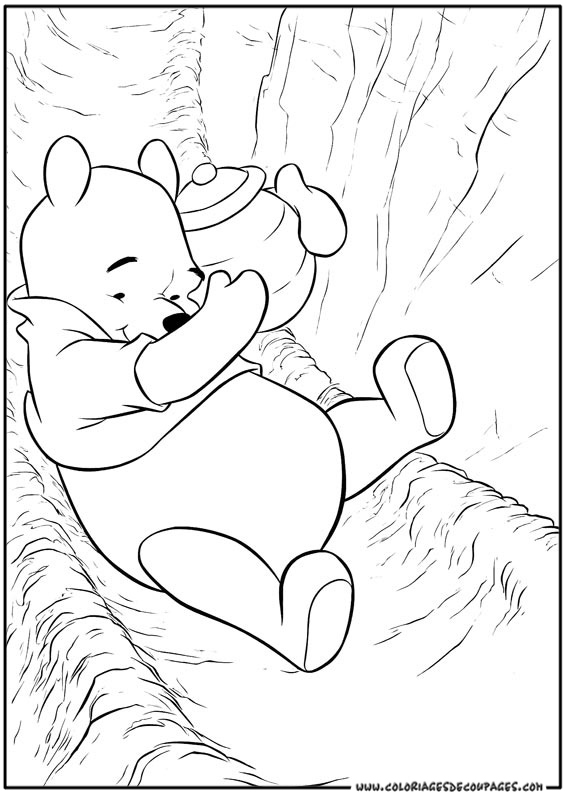 Disegno da colorare: Winnie the Pooh (Film animati) #28701 - Pagine da Colorare Stampabili Gratuite