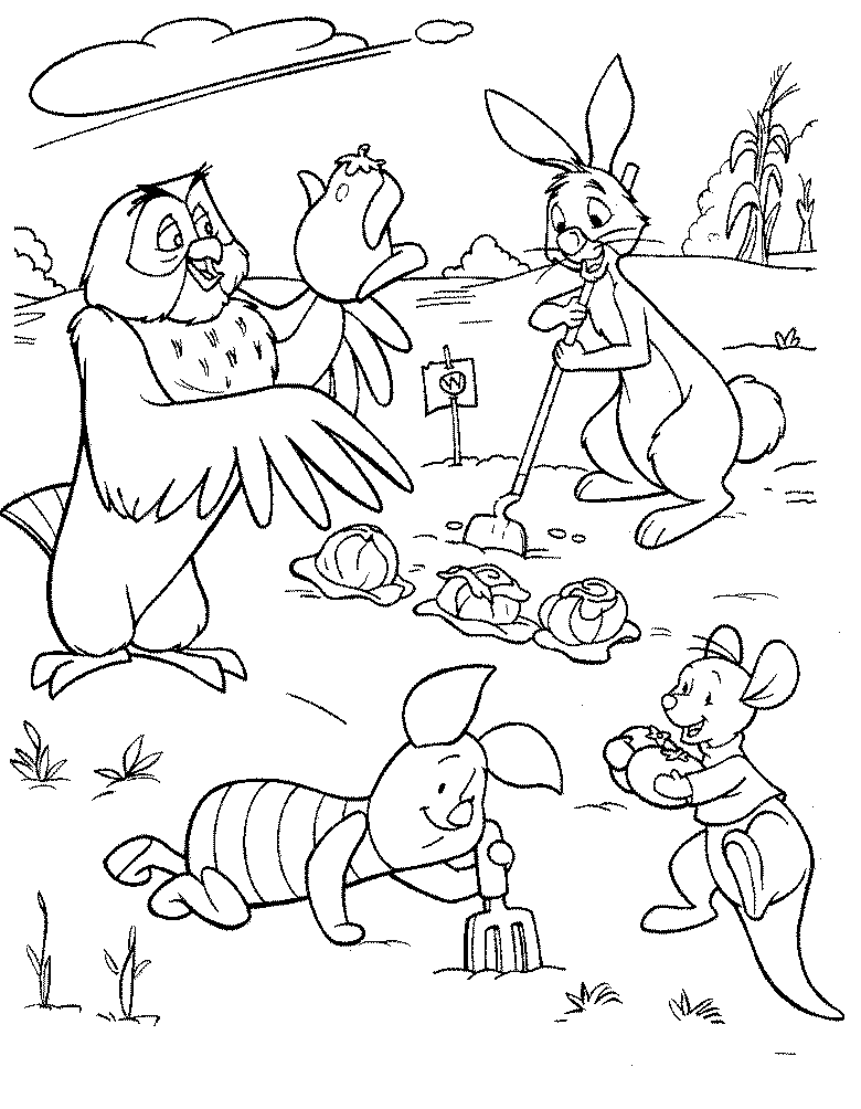 Disegno da colorare: Winnie the Pooh (Film animati) #28715 - Pagine da Colorare Stampabili Gratuite